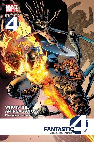 Fantastic Four #557  cover