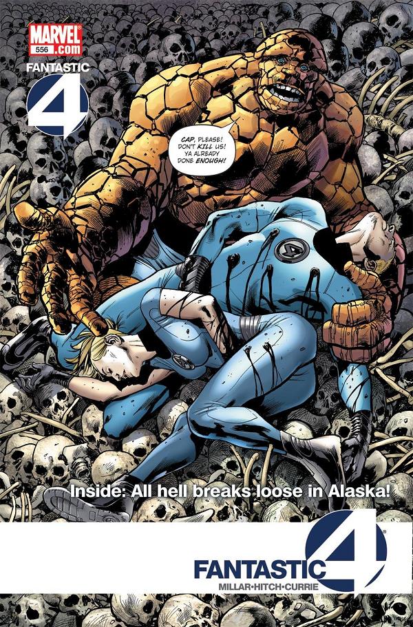 Fantastic Four #556  cover