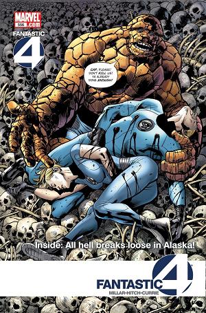 Fantastic Four #556  cover