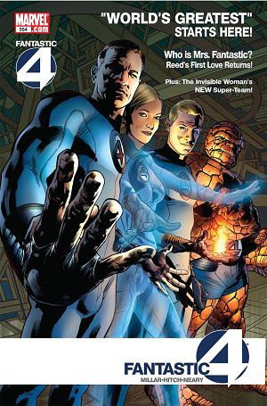 Fantastic Four #554  cover
