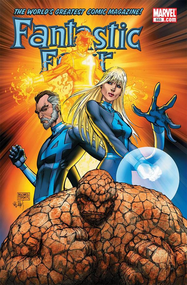 Fantastic Four #553 cover