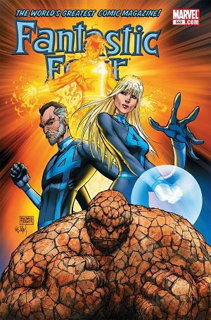 Fantastic Four #553 cover
