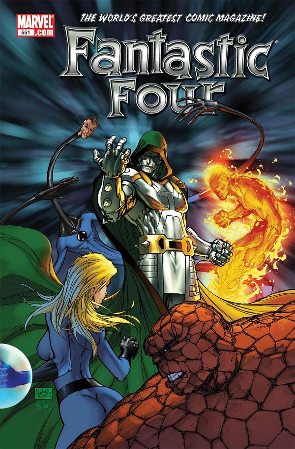Fantastic Four #551  cover