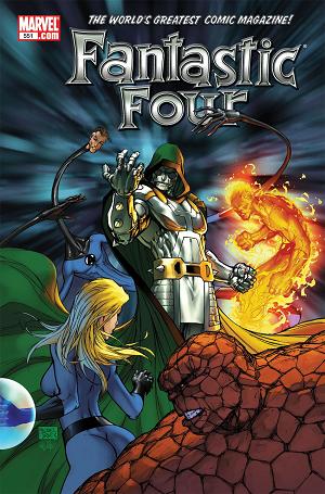 Fantastic Four #551 cover