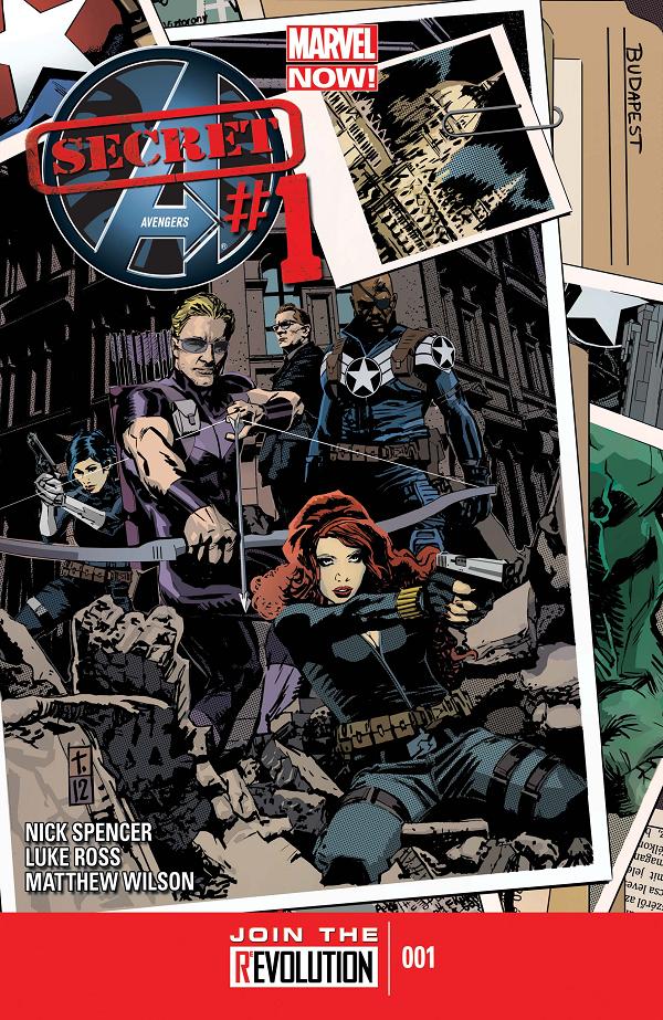 Secret Avengers #1  cover