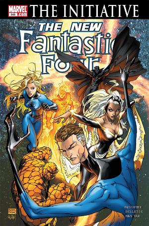 Fantastic Four #548  cover
