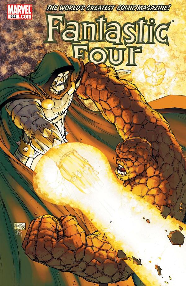 Fantastic Four #552  cover