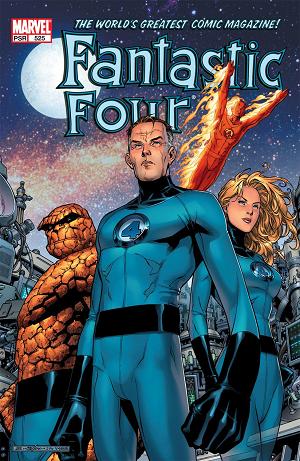 Fantastic Four #525  cover