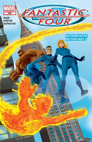 Fantastic Four #508  cover