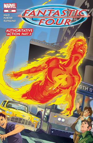 Fantastic Four #505  cover