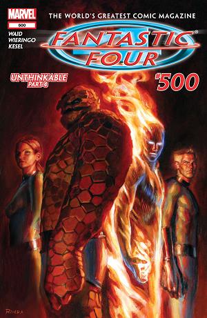 Fantastic Four #500  cover