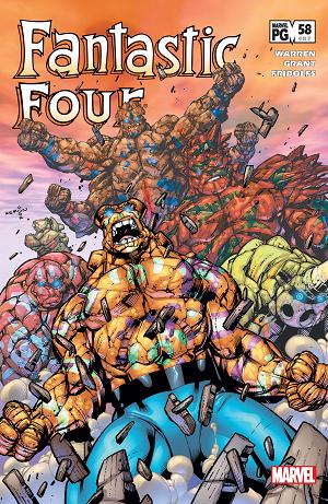 Fantastic Four #58 cover