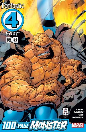 Fantastic Four #54 cover