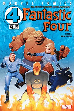 Fantastic Four #55  cover