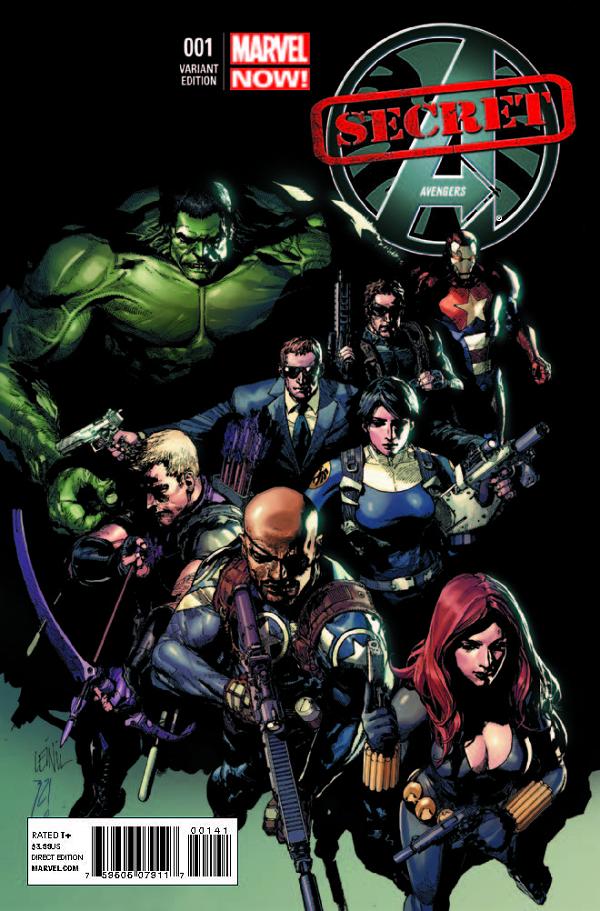 Secret Avengers #1  cover