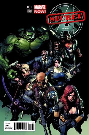 Secret Avengers #1  cover