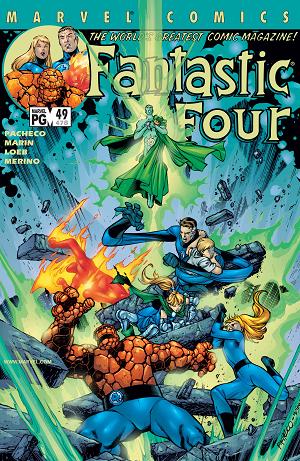 Fantastic Four #49 cover