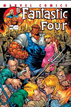 Fantastic Four #45 cover
