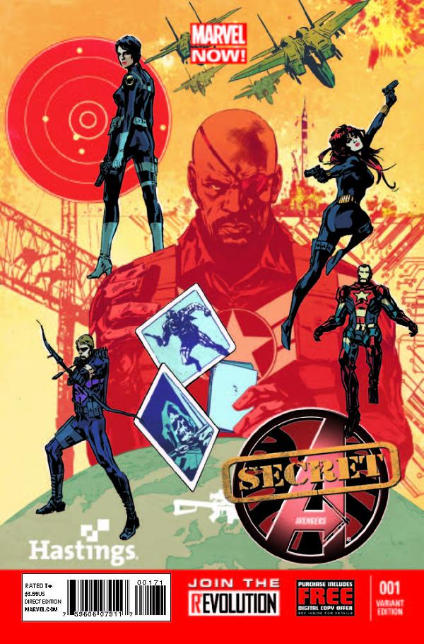 Secret Avengers #1 cover