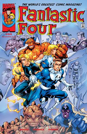 Fantastic Four #34  cover