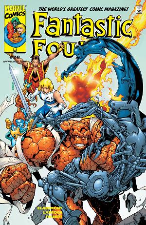 Fantastic Four #28  cover