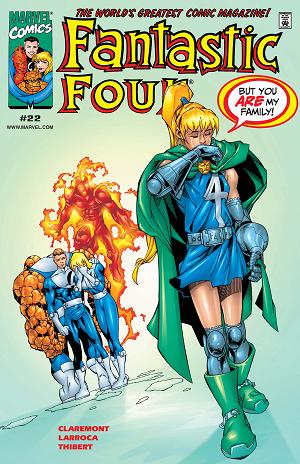 Fantastic Four #22  cover