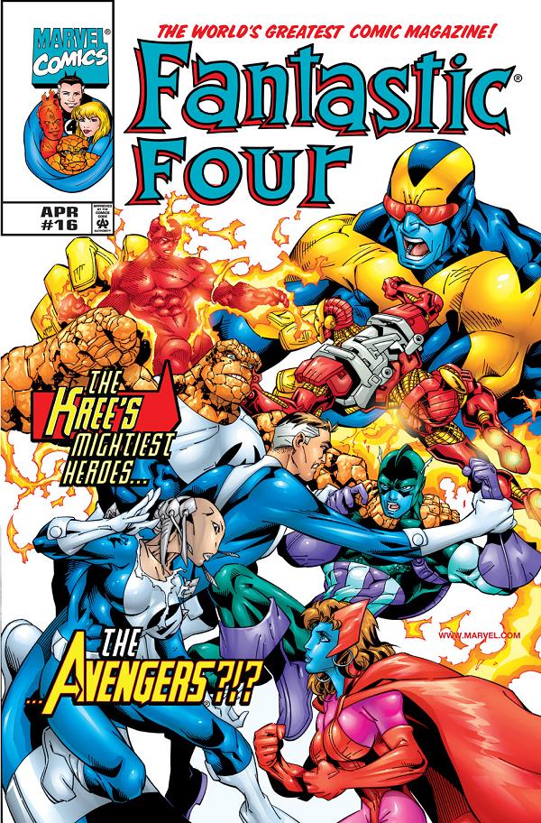 Fantastic Four #16  cover