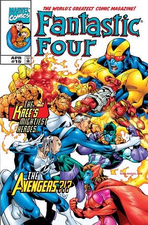 Fantastic Four #16  cover