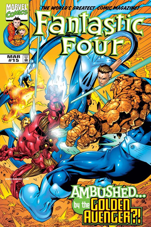 Fantastic Four #15  cover