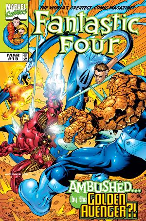 Fantastic Four #15  cover