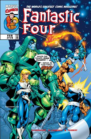 Fantastic Four #14  cover