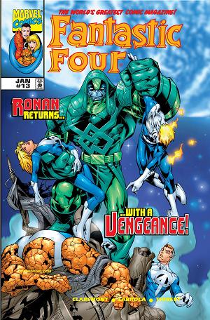 Fantastic Four #13  cover