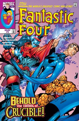 Fantastic Four #5  cover