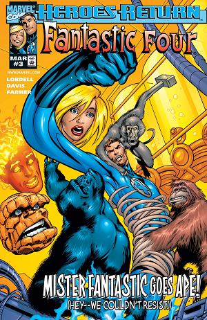 Fantastic Four #3  cover