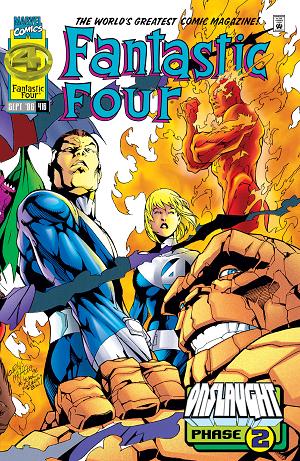 Fantastic Four #416  cover