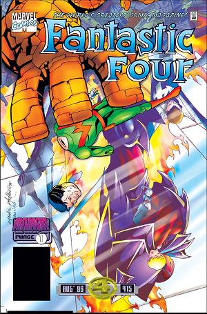 Fantastic Four #415  cover