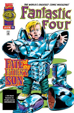 Fantastic Four #414 cover