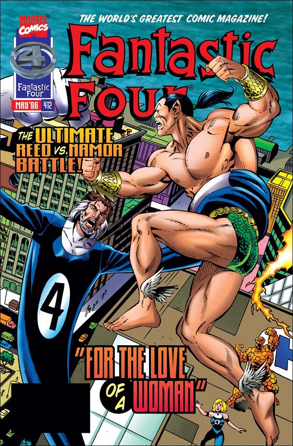 Fantastic Four #412  cover