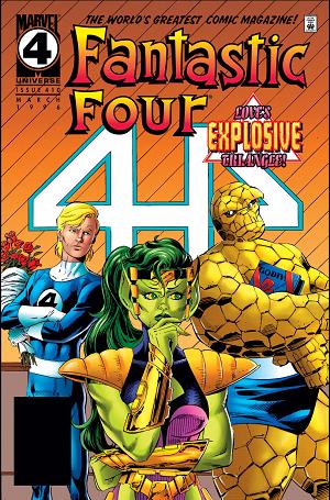 Fantastic Four #410 cover