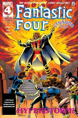 Fantastic Four #408  cover