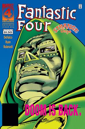Fantastic Four #406  cover