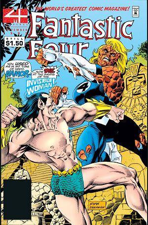 Fantastic Four #404  cover