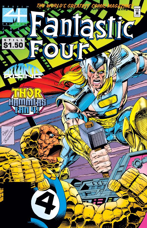 Fantastic Four #402  cover