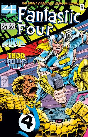 Fantastic Four #402  cover