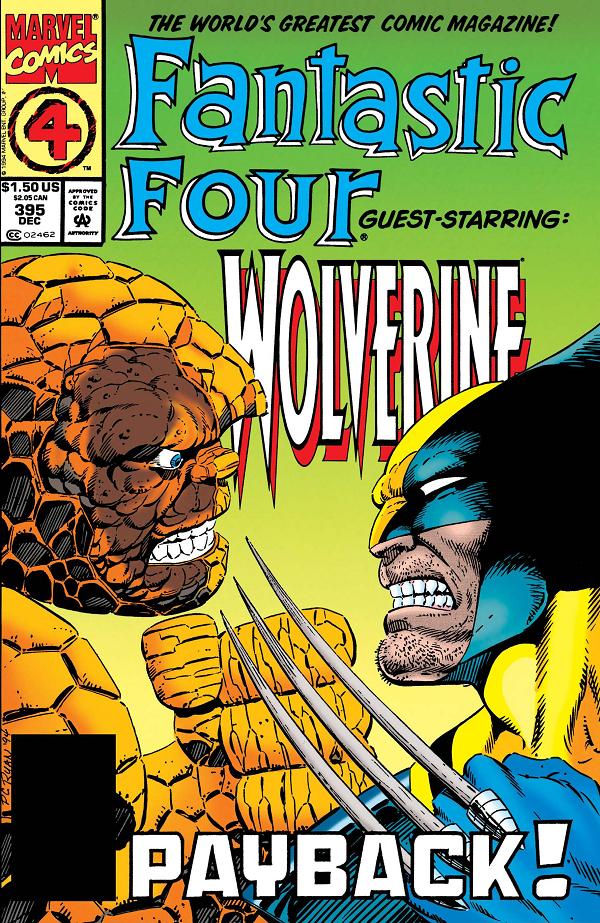 Fantastic Four #395  cover