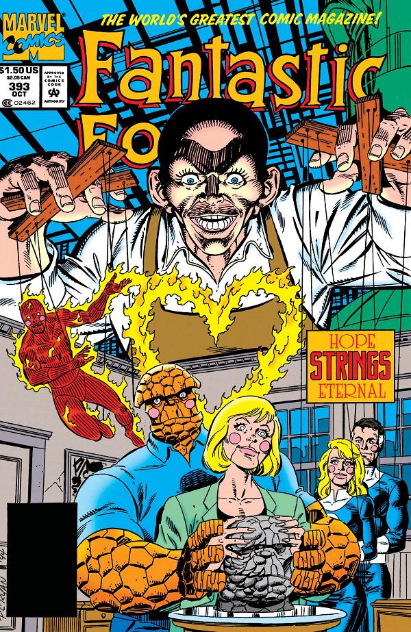 Fantastic Four #393  cover