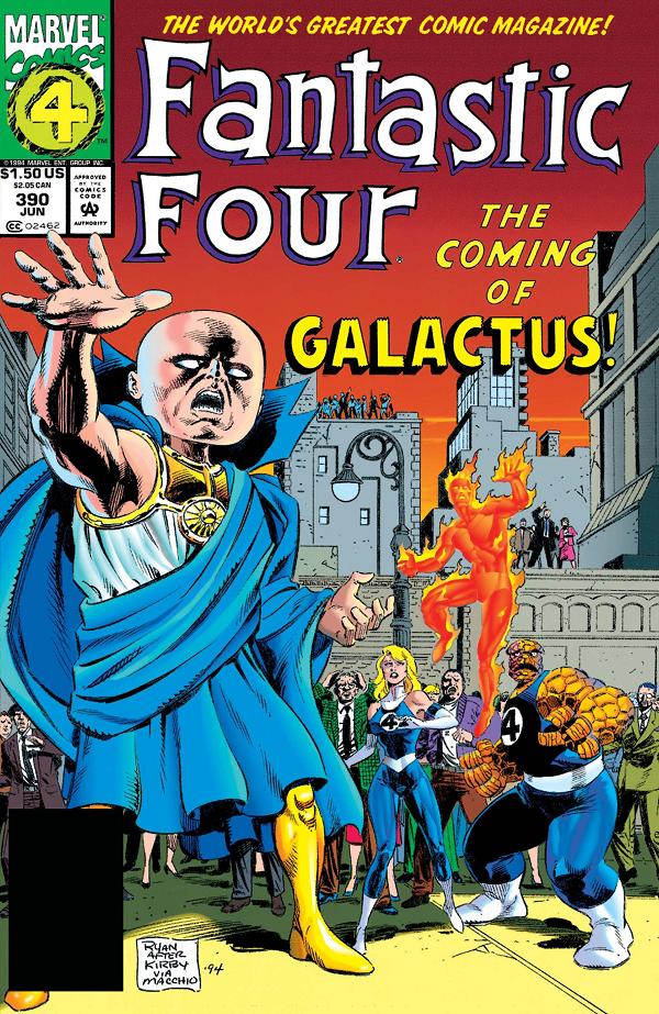 Fantastic Four #390  cover