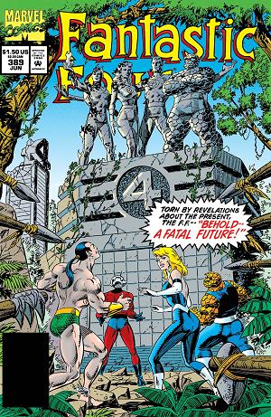 Fantastic Four #389  cover