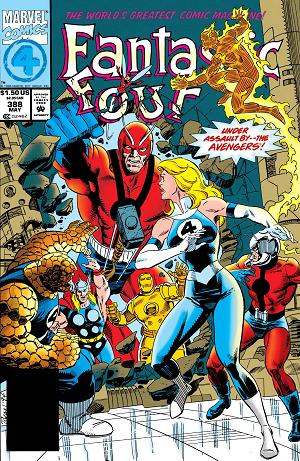 Fantastic Four #388 cover