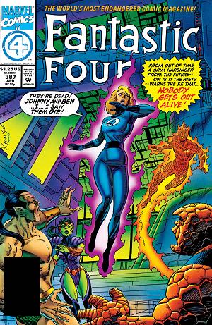 Fantastic Four #387  cover
